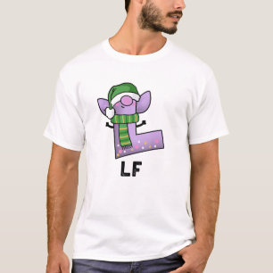 Lf Funny Letter L Pun  T-Shirt