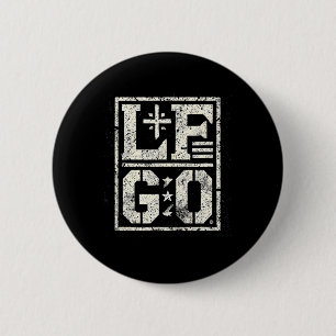 Lf Go Funny Motivational 6 Cm Round Badge