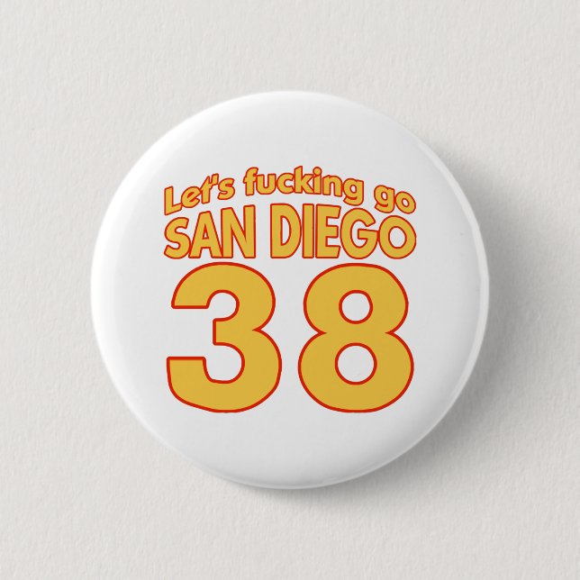 LFG San Diego  6 Cm Round Badge (Front)