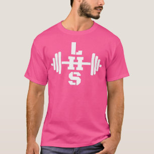 Lft Hvy Sht Lift Heavy Weightlifting Lhs Barbell L T-Shirt