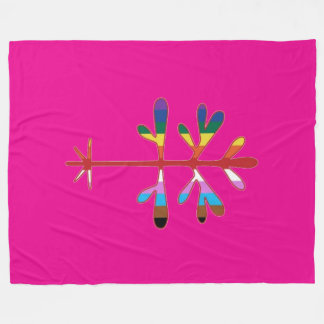 Lg Fleece Blanket with SImon's Rock Pride Sapling
