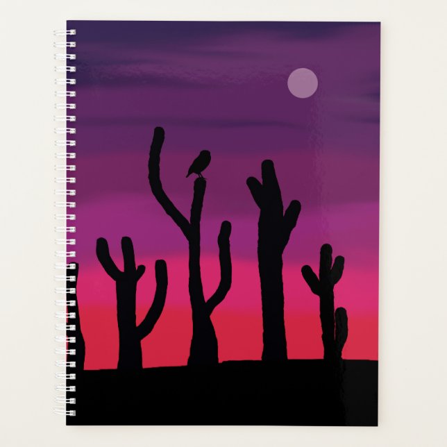 Lg Planner Saguaro Sunset (Front)
