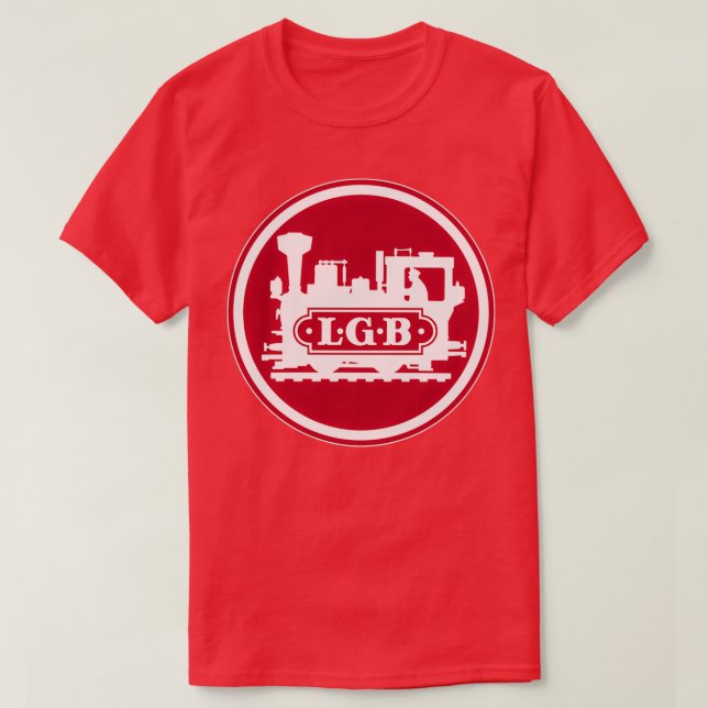 LGB Trains T-Shirt (Design Front)