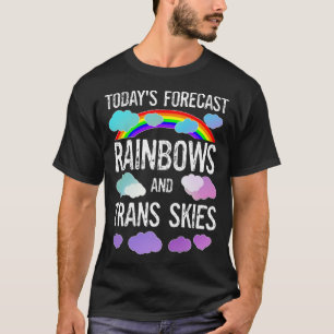 LGBGTQ Transgender Pride Month Parade Rainbows Tra T-Shirt