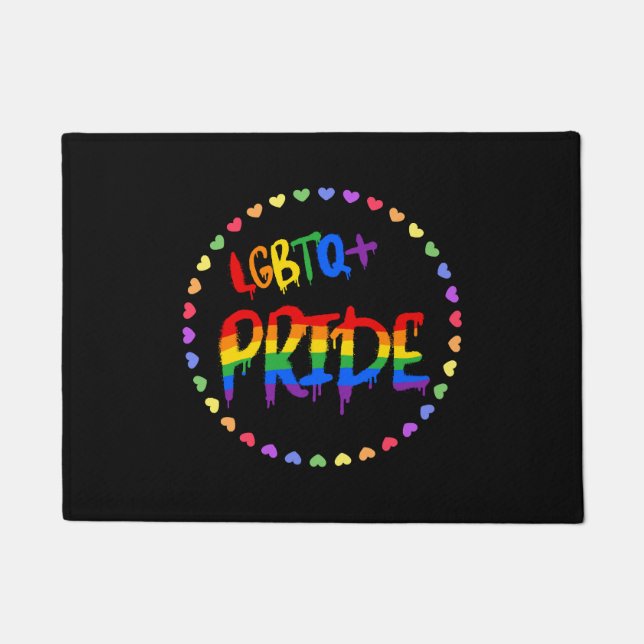 LGBQT pride Doormat (Front)