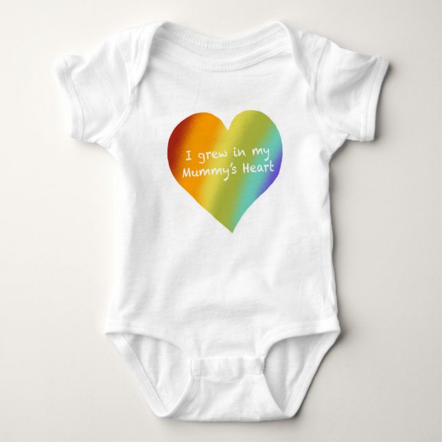 LGBT adoption   Baby Bodysuit (Front)