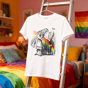 LGBT Alice In Wonderland Vintage T-Shirt