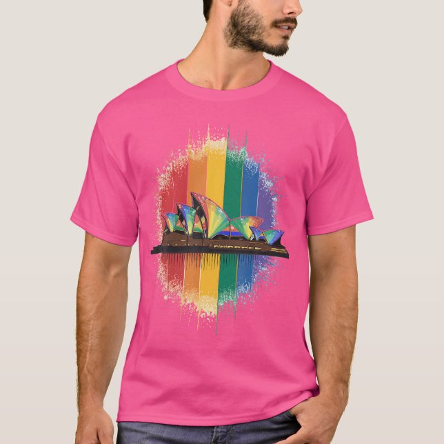 Lgbt Australia Sydney Opera T-Shirt (Front)