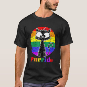 Lgbt Cat Purride Flag Gay Pride Month Lgbtq 1 T-Shirt