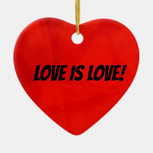 LGBT CERAMIC TREE DECORATION (Front)
