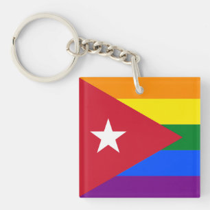 LGBT Cuba Key Ring