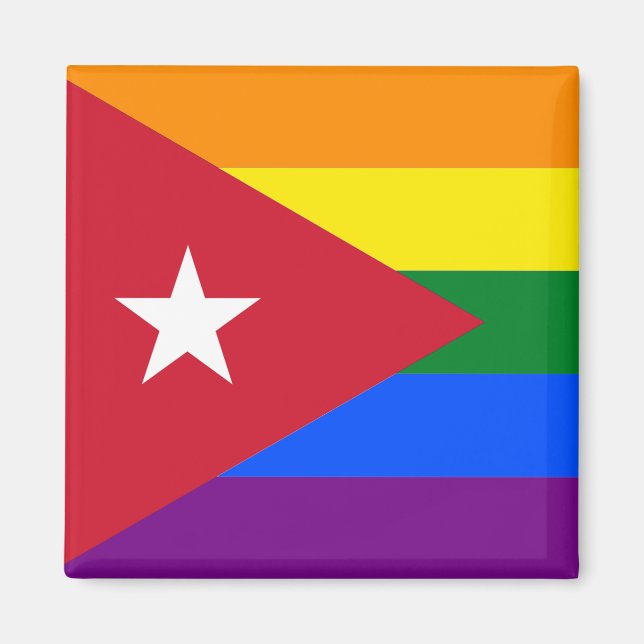 LGBT Cuba Magnet (Front)