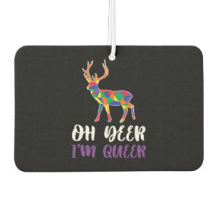 LGBT Deer Car Air Freshener