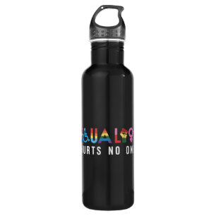 Lgbt Equality Hurts No One Pride Human Rights 710 Ml Water Bottle