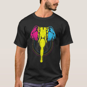 Lgbt Equality Pansexuality Flag Elephant Pan Pride T-Shirt