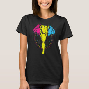 Lgbt Equality Pansexuality Flag Elephant Pan Pride T-Shirt
