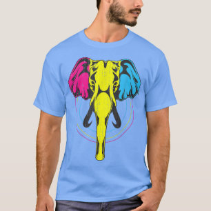 LGBT Equality Pansexuality Flag Elephant Pan Pride T-Shirt
