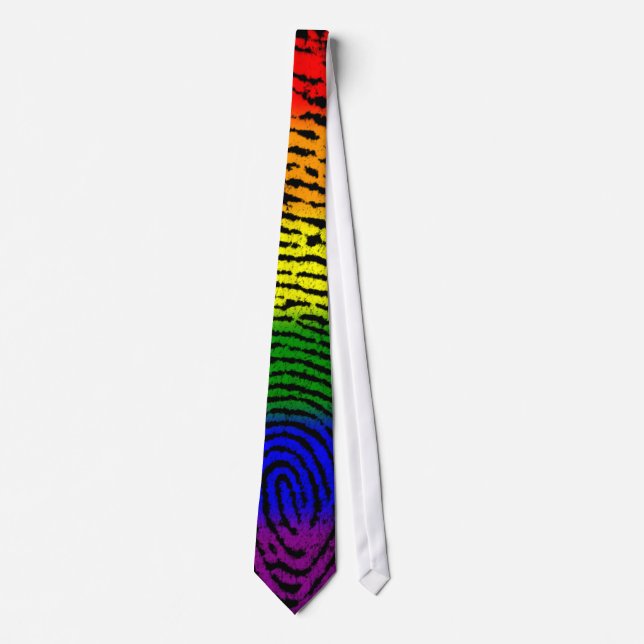 LGBT Fingerprint Tie (Front)