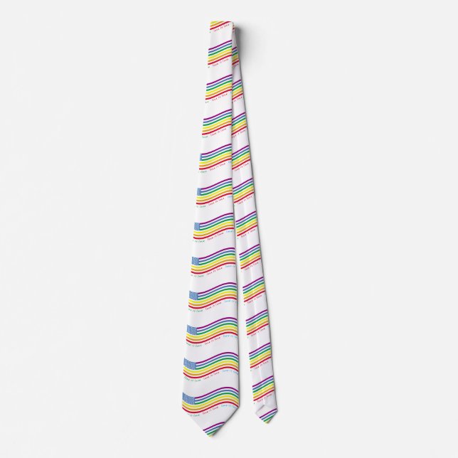 LGBT flag Tie (Front)