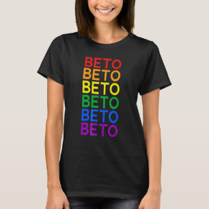 LGBT for Beto as Governor T-Shirt