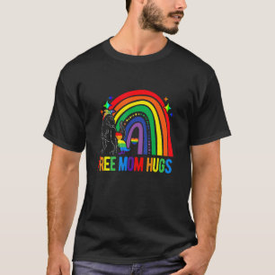 Lgbt Free Mum Hugs Dinosaur Rex Mamasaurus Ally Ra T-Shirt