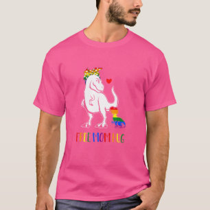 Lgbt Free Mum Hugs Dinosaur Rex Mamasaurus Ally Ra T-Shirt