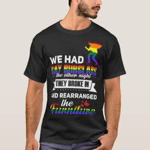 LGBT Gay Lesbian Bisexual Pride Burglars T-Shirt