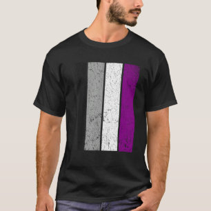 LGBT Gay Lesbian Pride Support LGBTQ Flag Asexual T-Shirt