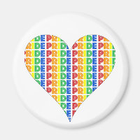 LGBT Gay Pride Month Celebration Rainbow Letters