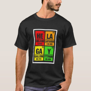 Lgbt Gay Pride Month   Elements Hela Gay Him Her T T-Shirt
