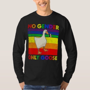 Lgbt Gay Pride Month Lgbtq No Gender Only Goose D T-Shirt