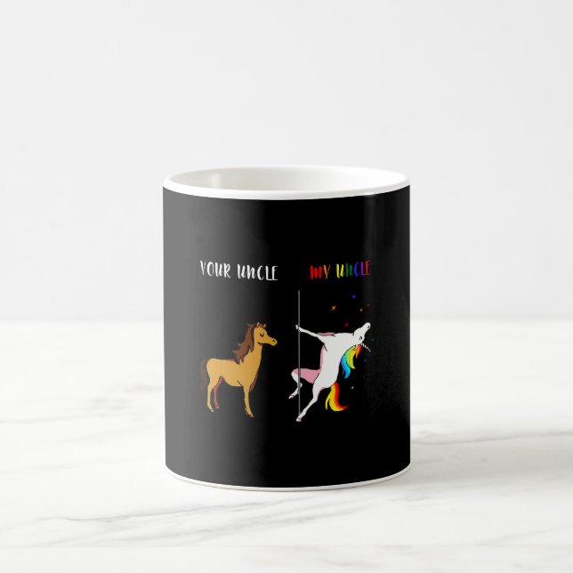 LGBT Gay Pride Rainbow Flag Custom Gift Coffee Mug (Center)