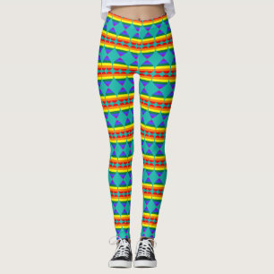 LGBT Gay Pride Rainbow Heart Pattern Leggings