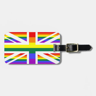 LGBT / Gay Pride UK Flag Luggage Tag