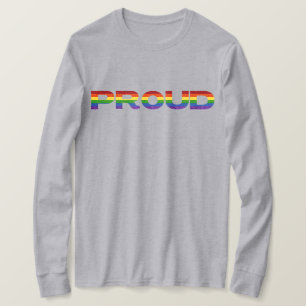 LGBT Glitter Proud Rainbow T-Shirt