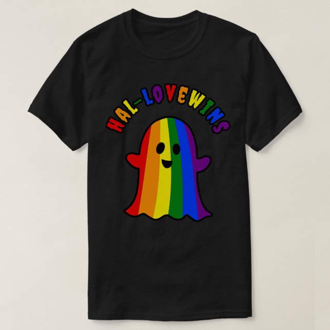 Lgbt Halloween T-Shirt (Design Front)