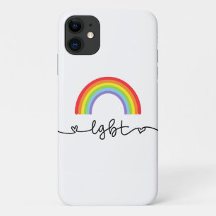 LGBT Hearts & Rainbows Case-Mate iPhone Case