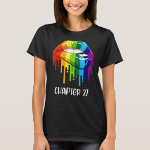 Lgbt Just Married Engaged Lesbian Mrs & Mrs Est. 2 T-Shirt