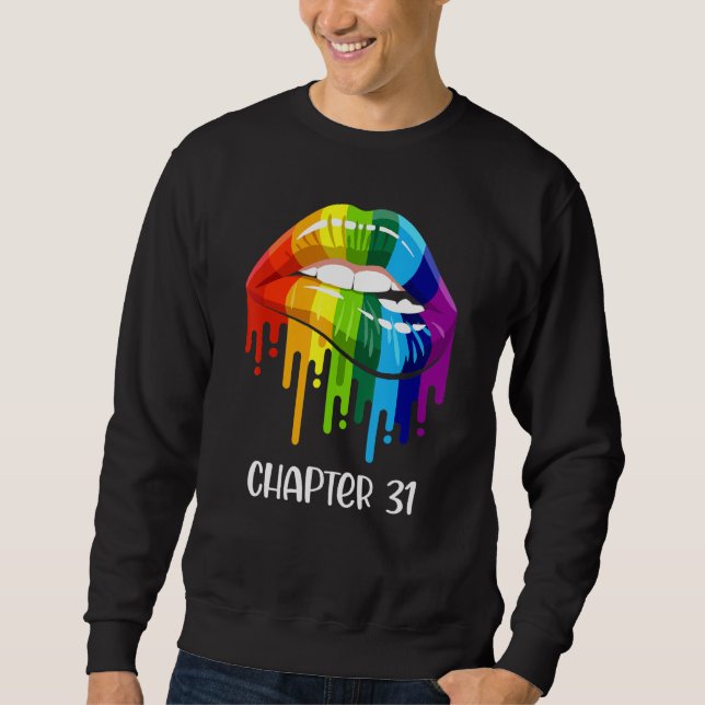 Lgbt Just Married Engaged Lesbian Mrs & Mrs Est. 3 Sweatshirt (Front)