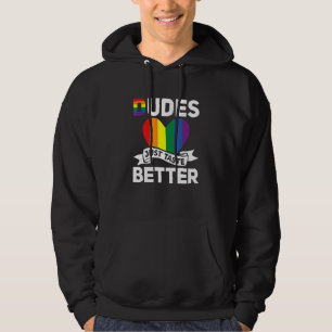 Lgbt Lgbtq Gay Pride Month Dudes Just Taste Better Hoodie