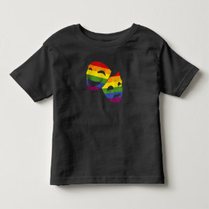 LGBT LGBTQ Queer Actor Actress Rainbow Theatrical Toddler T-Shirt