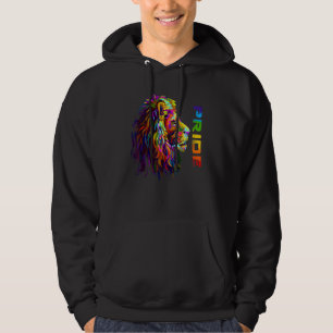 Lgbt Lion Pride Rainbow Colour Flag Gay Proud Lgbt Hoodie