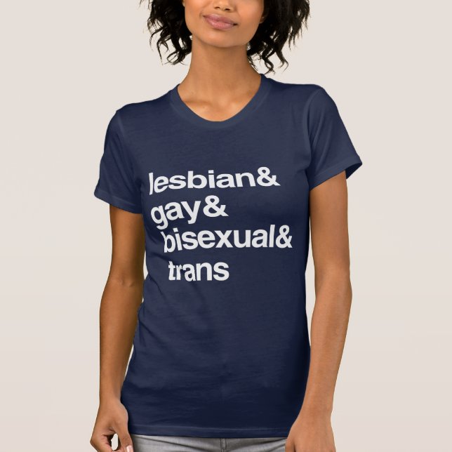 LGBT LIST T-Shirt (Front)