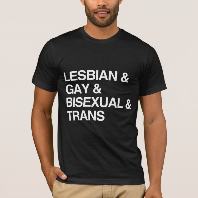 LGBT LIST T-Shirt (Front)