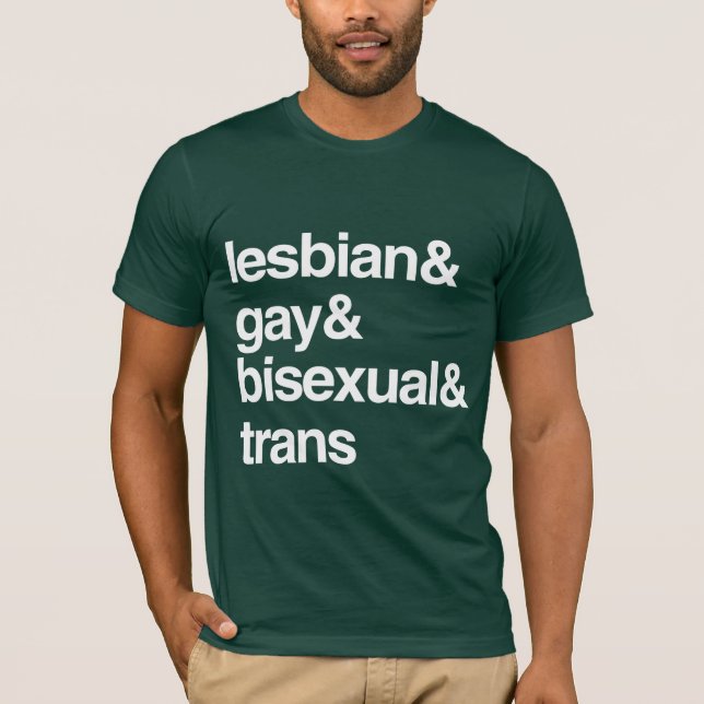 LGBT LIST T-Shirt (Front)