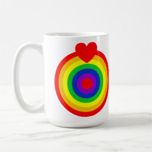 #LGBT #love #pride #gay #lesbian #freedom #parade Coffee Mug