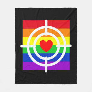 #LGBT #love #pride #gay #lesbian #freedom #parade Fleece Blanket