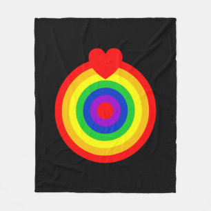#LGBT #love #pride #gay #lesbian #freedom #parade Fleece Blanket