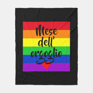 #LGBT #love #pride #gay #lesbian #freedom #parade Fleece Blanket