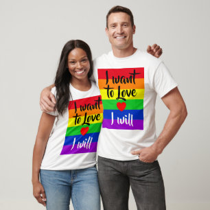 #LGBT #love #pride #gay #lesbian #freedom #parade T-Shirt